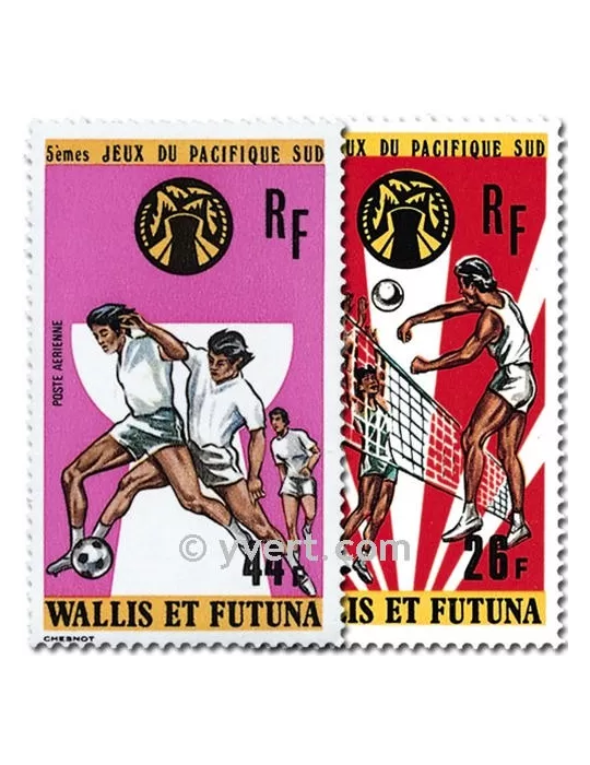 n° 63/66 -  Timbre Wallis et Futuna Poste aérienne