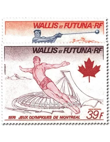 n° 72/73 -  Timbre Wallis et Futuna Poste aérienne 2