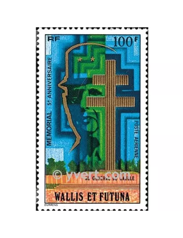 n° 74 -  Timbre Wallis et Futuna Poste aérienne
