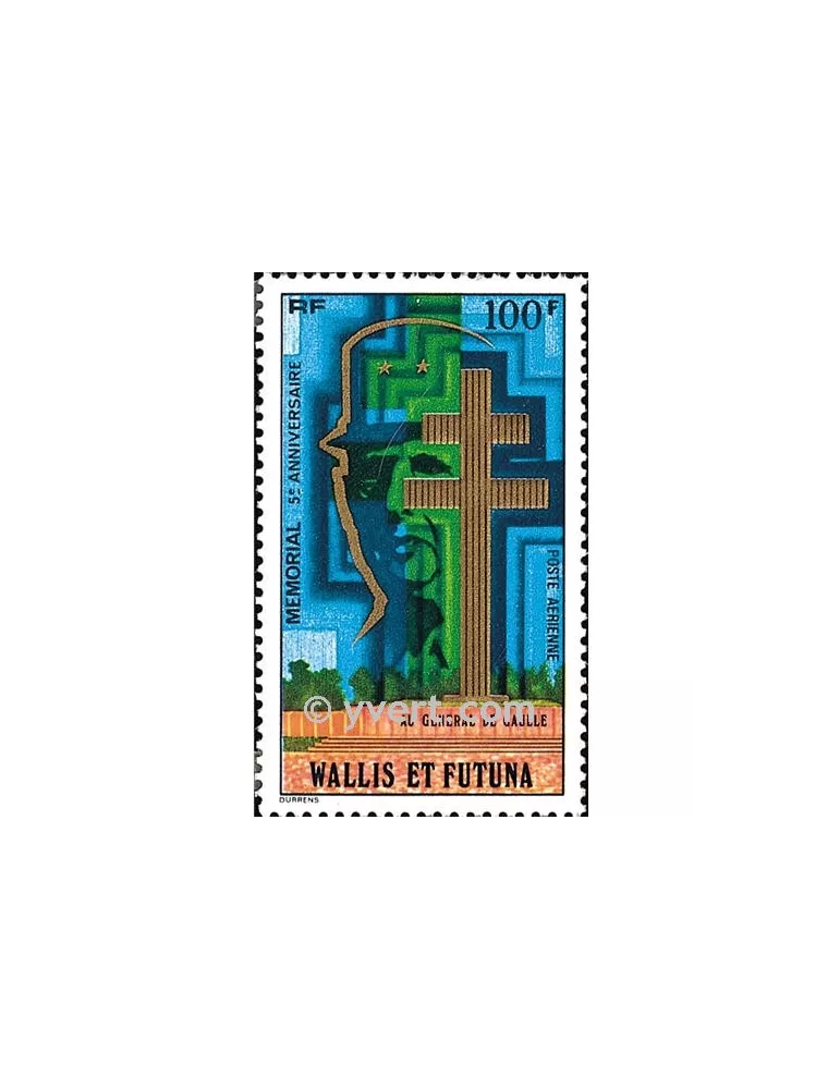 n° 74 -  Timbre Wallis et Futuna Poste aérienne