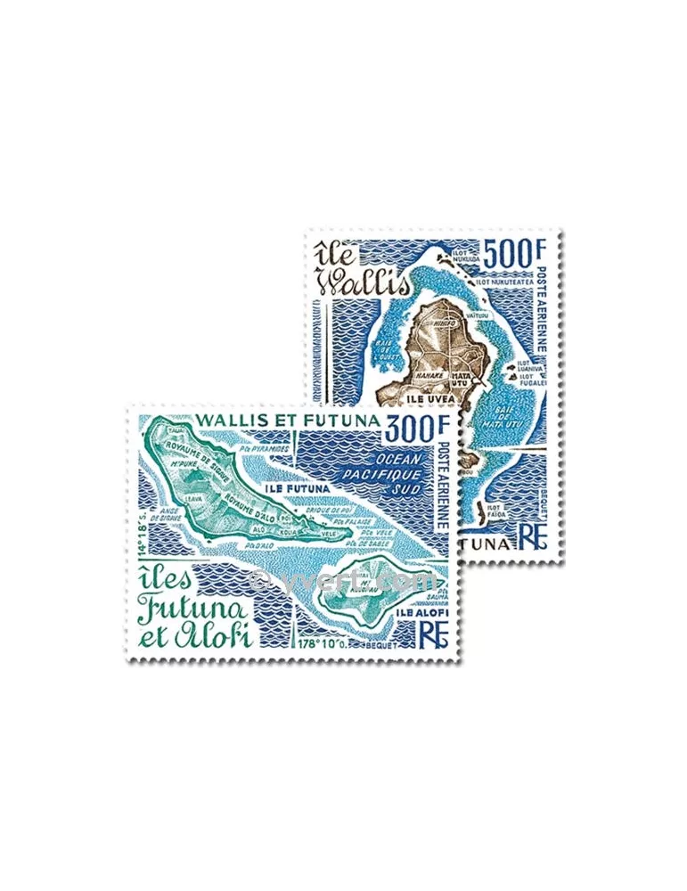 n° 80/81 -  Timbre Wallis et Futuna Poste aérienne