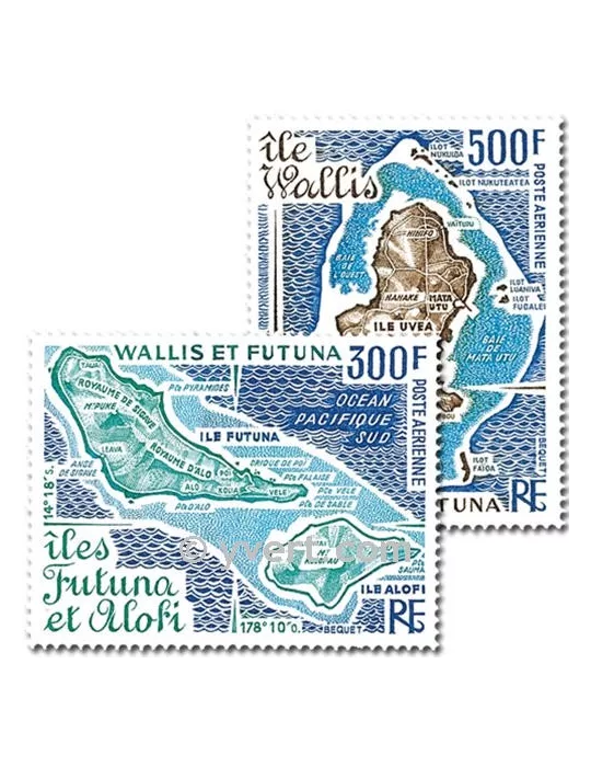 n° 80/81 -  Timbre Wallis et Futuna Poste aérienne