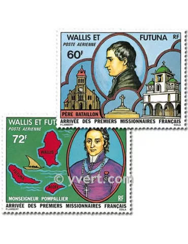 n° 82/83 -  Timbre Wallis et Futuna Poste aérienne 2
