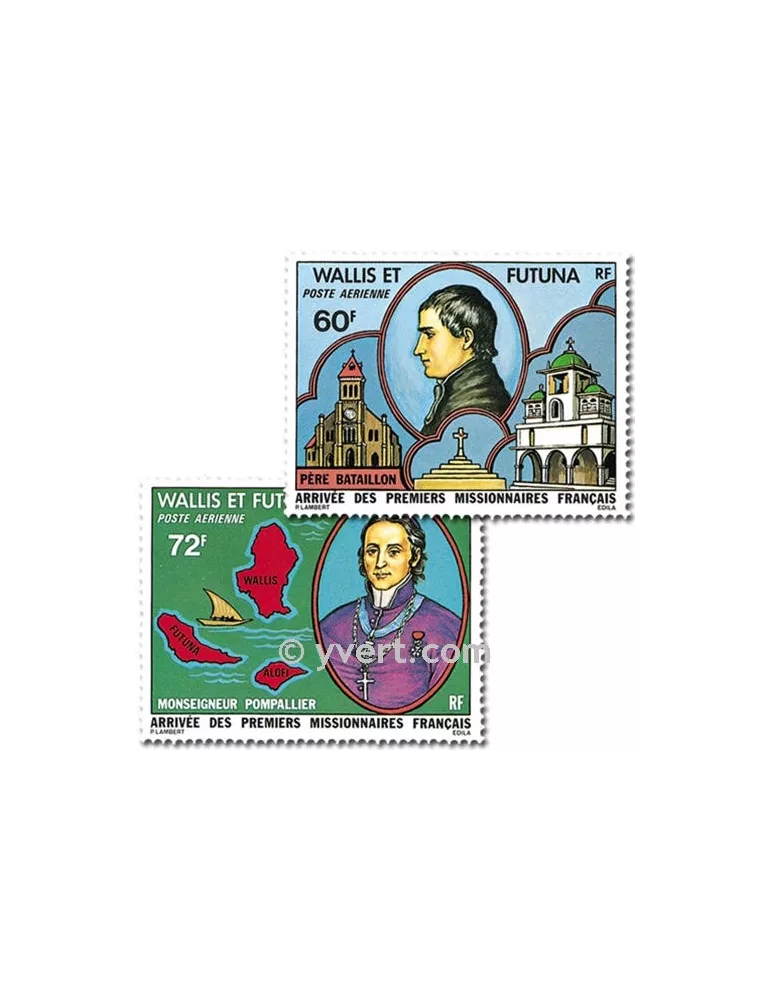 n° 82/83 -  Timbre Wallis et Futuna Poste aérienne