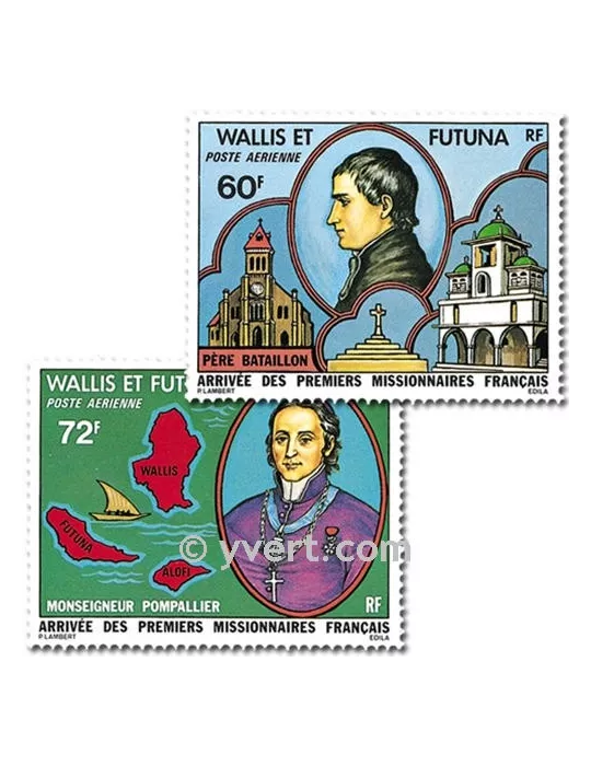 n° 82/83 -  Timbre Wallis et Futuna Poste aérienne