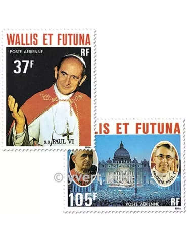 n° 86/88 -  Timbre Wallis et Futuna Poste aérienne 2