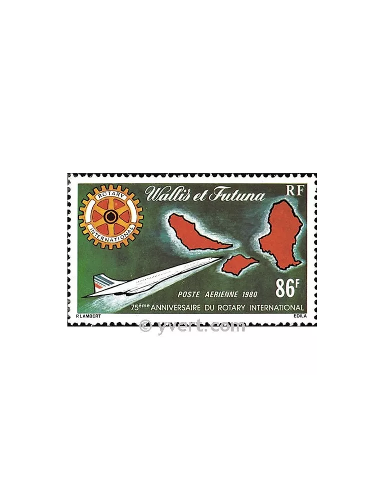 n° 101 -  Timbre Wallis et Futuna Poste aérienne