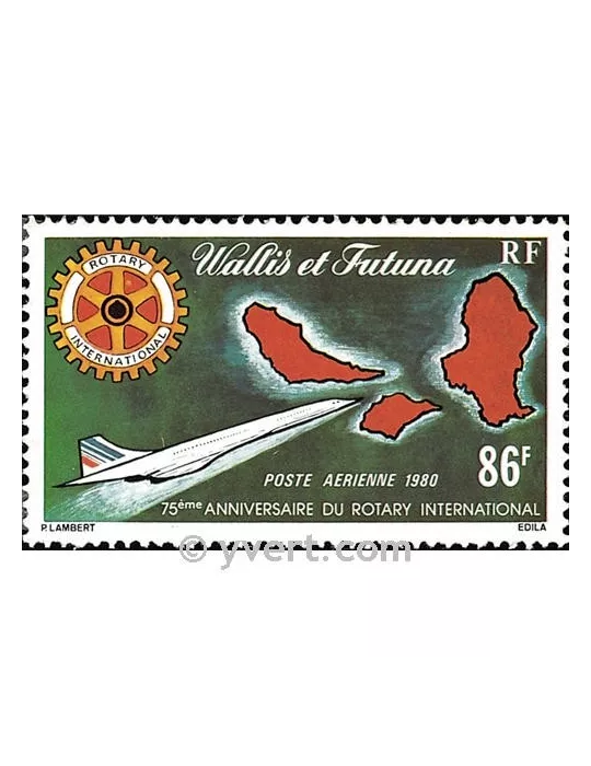 n° 101 -  Timbre Wallis et Futuna Poste aérienne