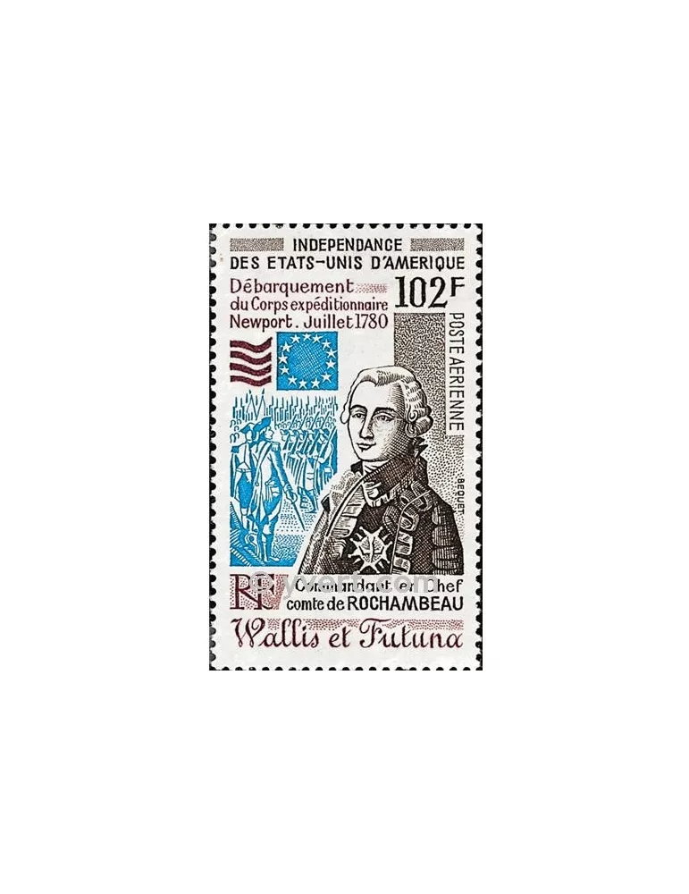 n° 102 -  Timbre Wallis et Futuna Poste aérienne