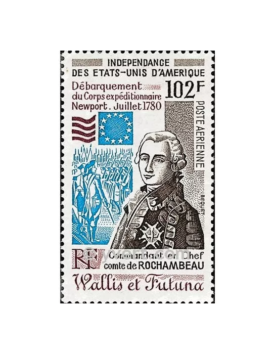 n° 102 -  Timbre Wallis et Futuna Poste aérienne
