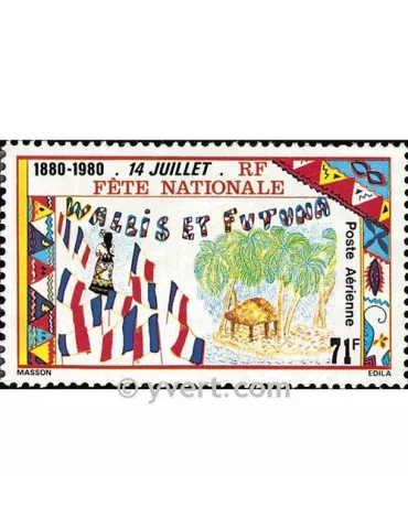 n° 103 -  Timbre Wallis et Futuna Poste aérienne 2