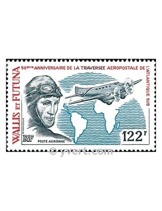 n° 104 -  Timbre Wallis et Futuna Poste aérienne