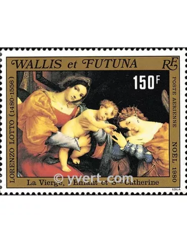 n° 107 -  Timbre Wallis et Futuna Poste aérienne 2