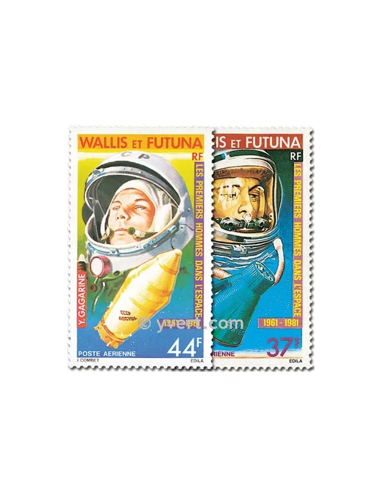 n° 108/109 -  Timbre Wallis et Futuna Poste aérienne