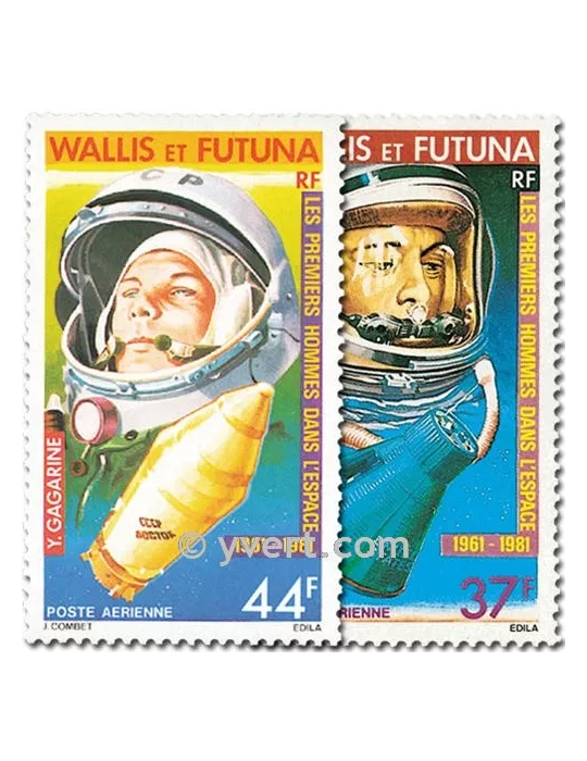 n° 108/109 -  Timbre Wallis et Futuna Poste aérienne