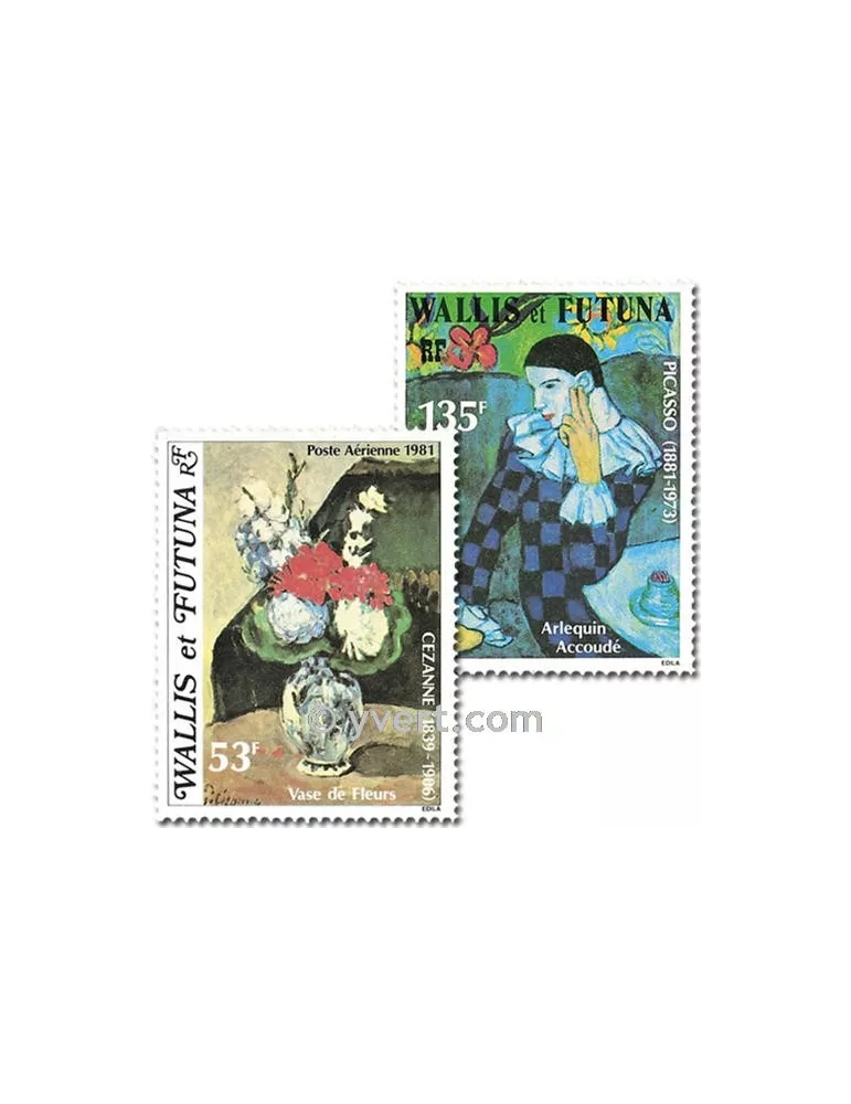 n° 110/111 -  Timbre Wallis et Futuna Poste aérienne