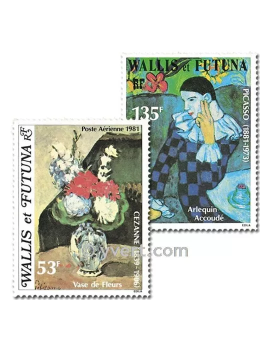 n° 110/111 -  Timbre Wallis et Futuna Poste aérienne