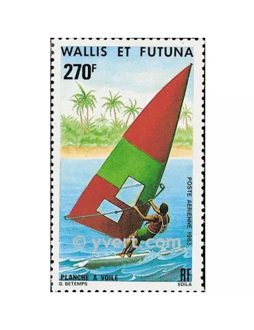 n° 122 -  Timbre Wallis et Futuna Poste aérienne 2