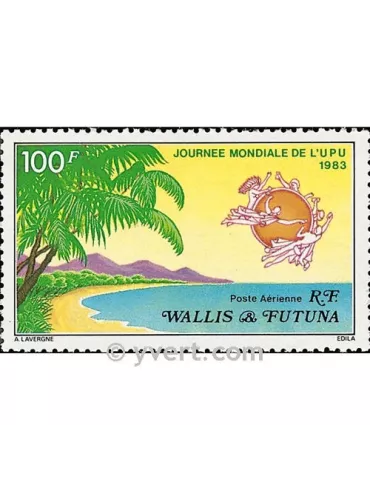 n° 123 -  Timbre Wallis et Futuna Poste aérienne 2
