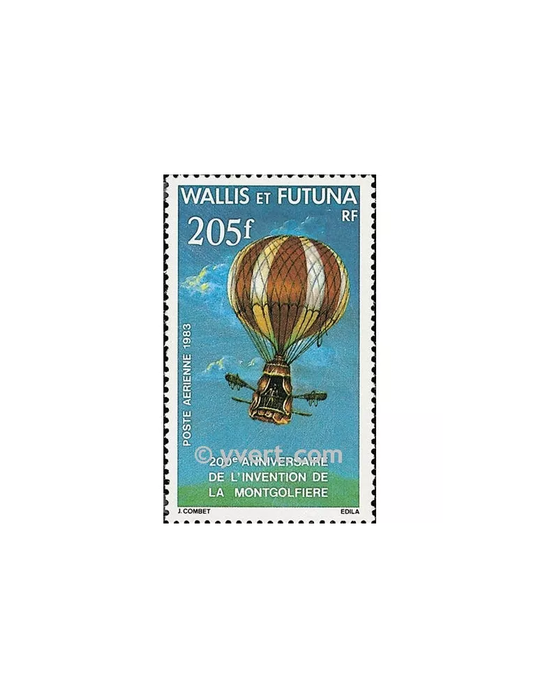 n° 124 -  Timbre Wallis et Futuna Poste aérienne