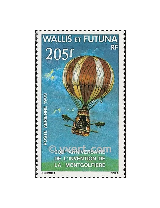 n° 124 -  Timbre Wallis et Futuna Poste aérienne