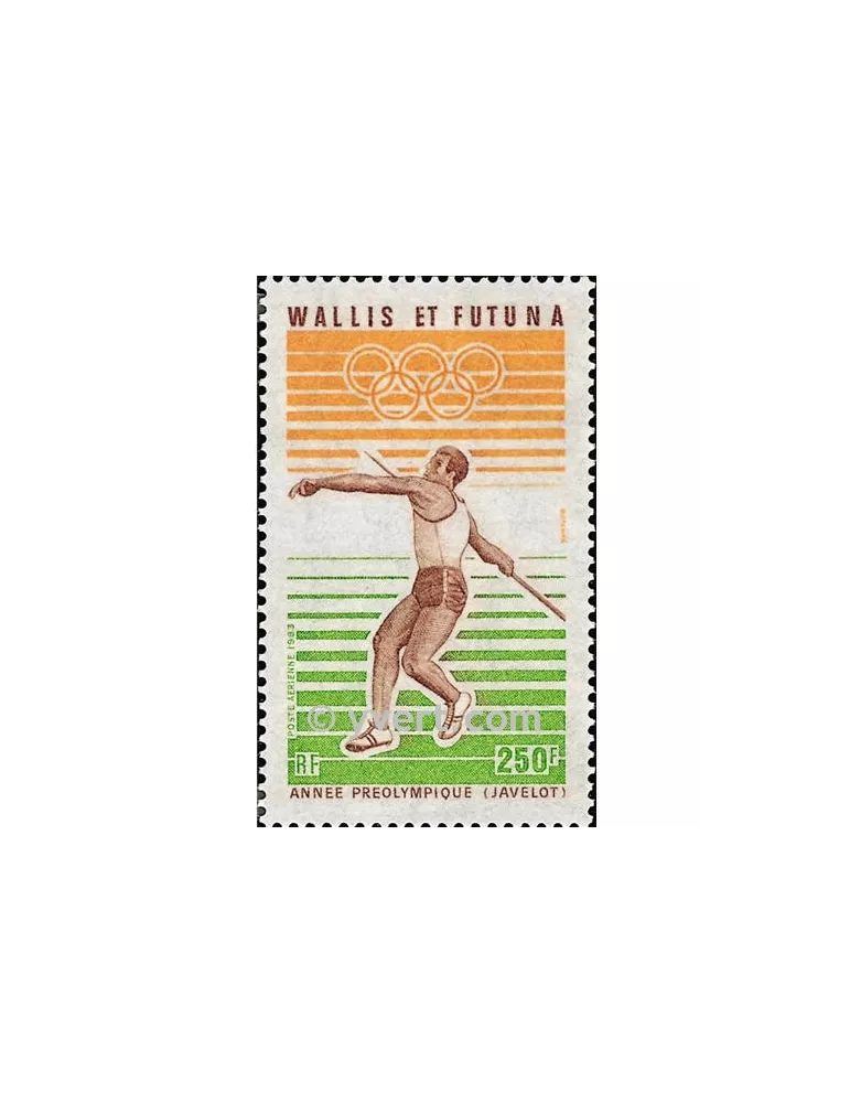 n° 126 -  Timbre Wallis et Futuna Poste aérienne
