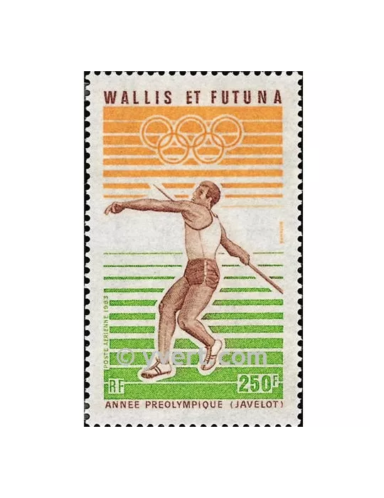 n° 126 -  Timbre Wallis et Futuna Poste aérienne
