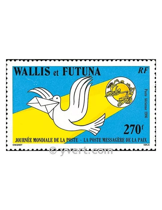 n° 153 -  Timbre Wallis et Futuna Poste aérienne