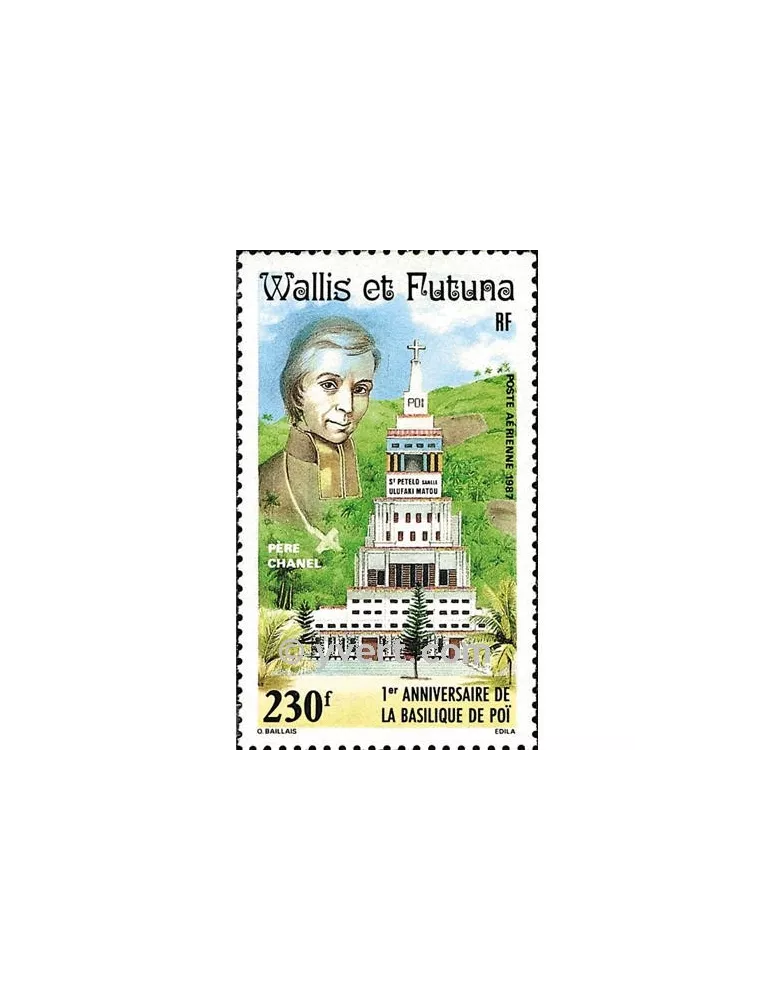 n° 155 -  Timbre Wallis et Futuna Poste aérienne
