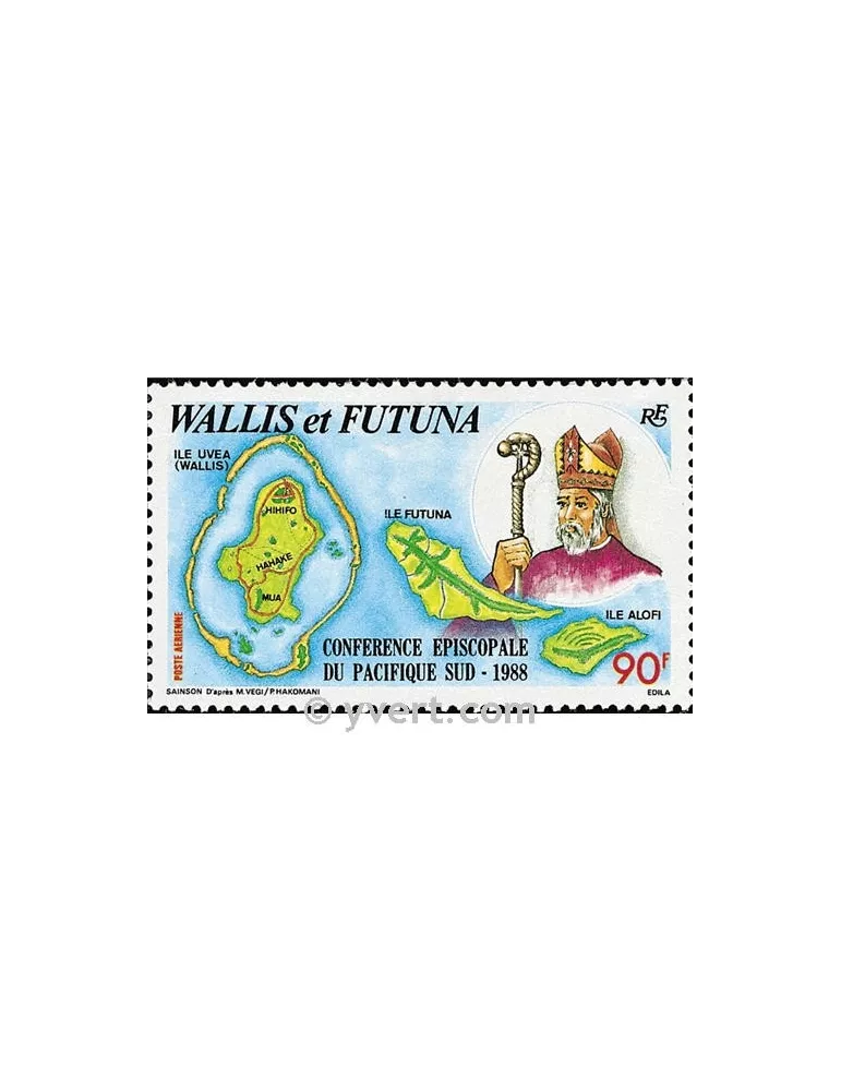 n° 163 -  Timbre Wallis et Futuna Poste aérienne