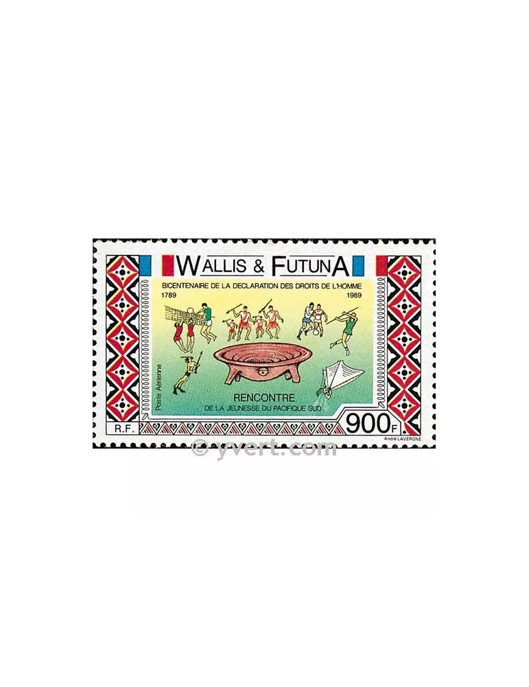 n° 166 -  Timbre Wallis et Futuna Poste aérienne
