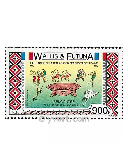 n° 166 -  Timbre Wallis et Futuna Poste aérienne