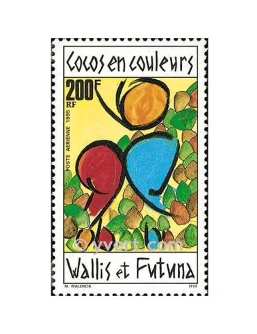 n° 185 -  Timbre Wallis et Futuna Poste aérienne 2