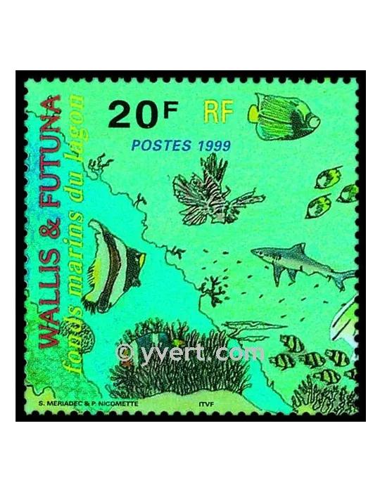 n° 8 -  Timbre Wallis et Futuna Bloc et feuillets