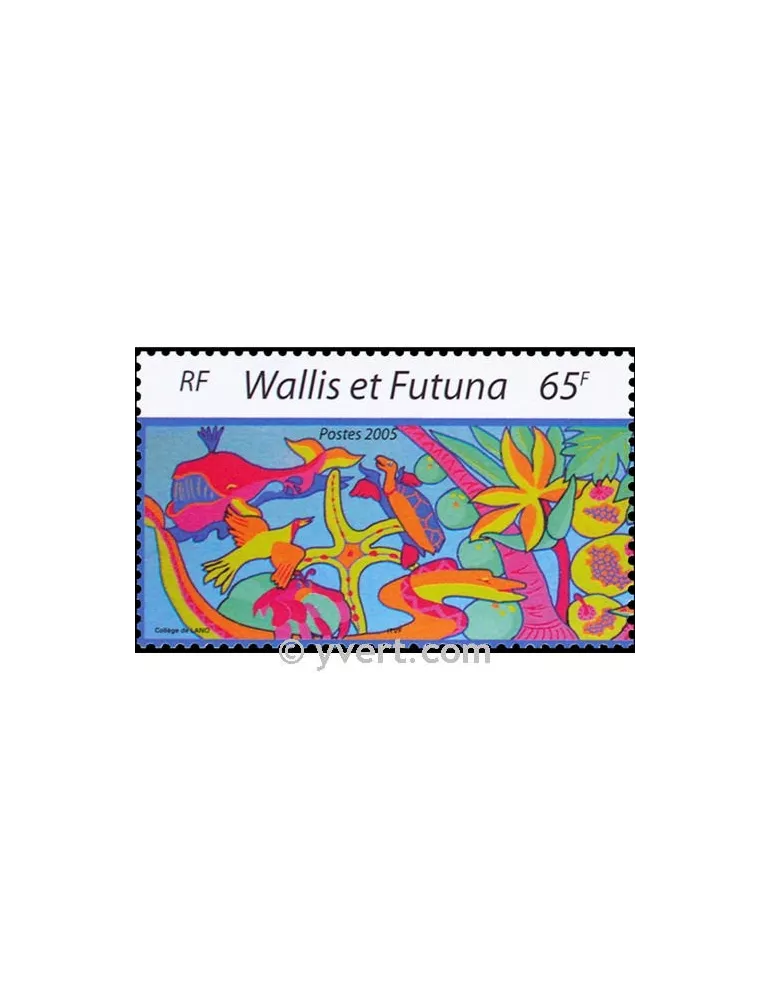 n° 19 -  Timbre Wallis et Futuna Bloc et feuillets