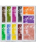 n° 208/218 -  Timbre France Autoadhésifs
