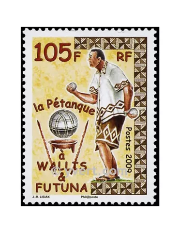 n° 721 -  Timbre Wallis et Futuna Poste 2