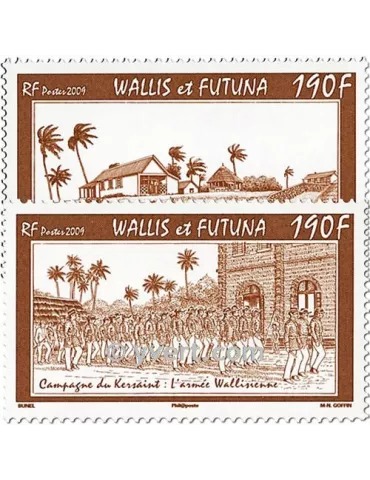 n° 723/724 -  Timbre Wallis et Futuna Poste 2