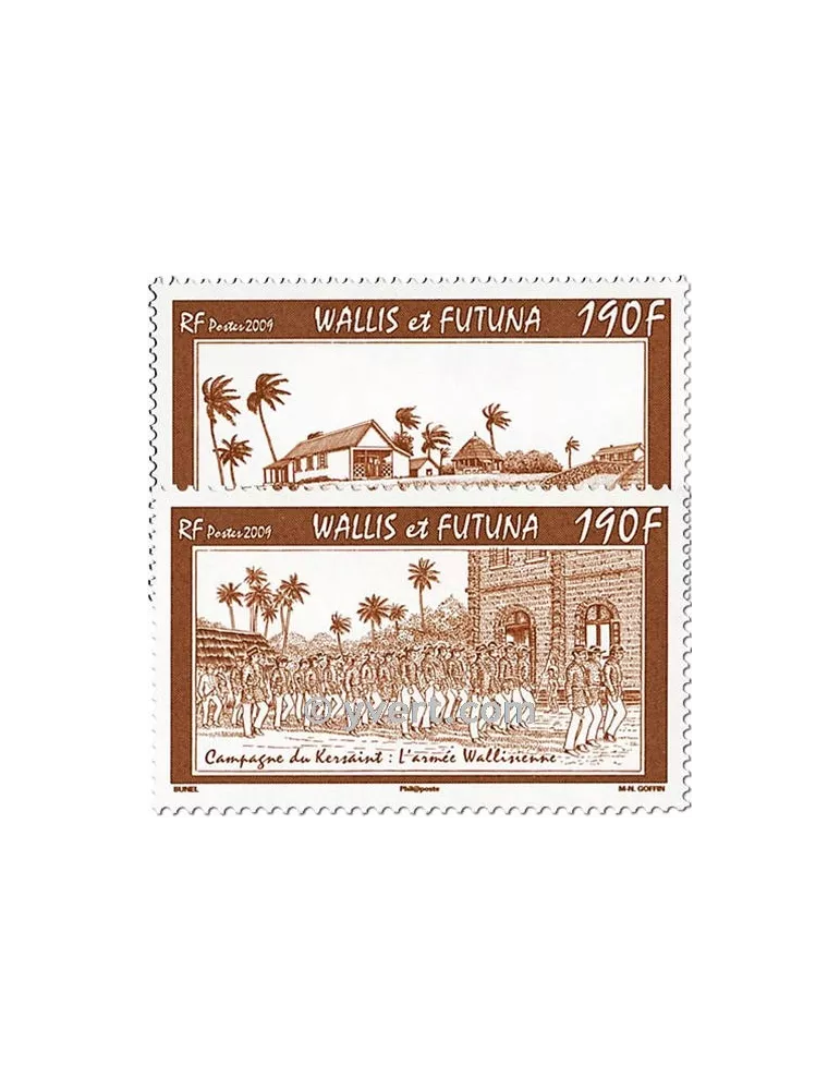 n° 723/724 -  Timbre Wallis et Futuna Poste