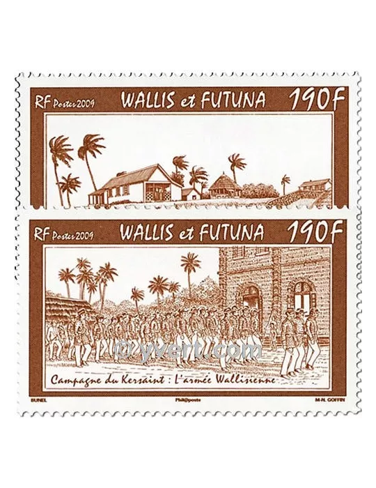 n° 723/724 -  Timbre Wallis et Futuna Poste