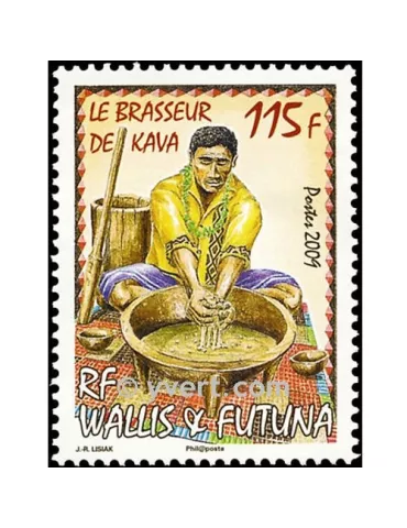 n° 725 -  Timbre Wallis et Futuna Poste 2