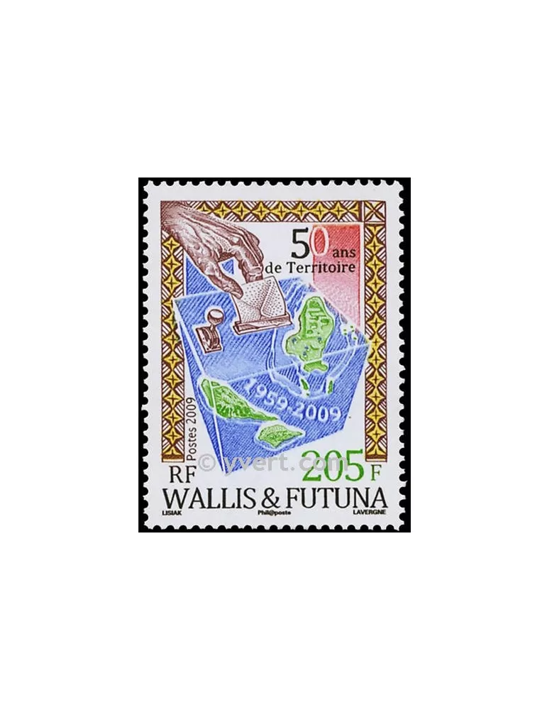 n° 726 -  Timbre Wallis et Futuna Poste
