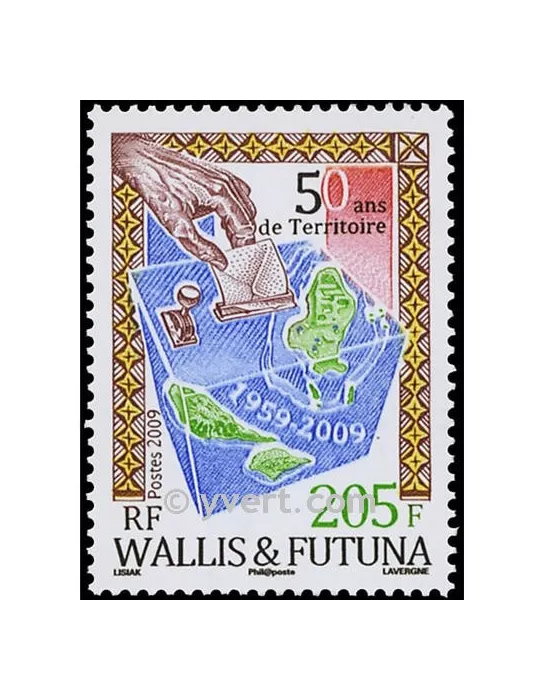 n° 726 -  Timbre Wallis et Futuna Poste