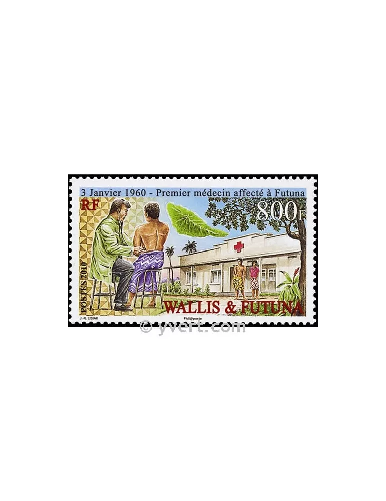 n° 728 -  Timbre Wallis et Futuna Poste