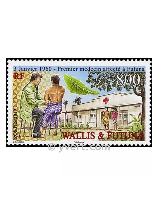 n° 728 -  Timbre Wallis et Futuna Poste