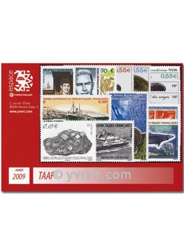 n° 521/551 -  Timbre TAAF Année complète (2009)