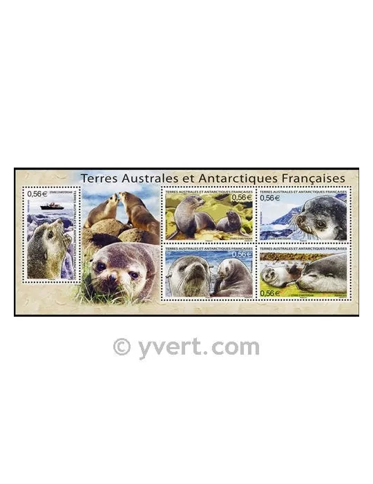 n° 23 -  Timbre TAAF Bloc et feuillets