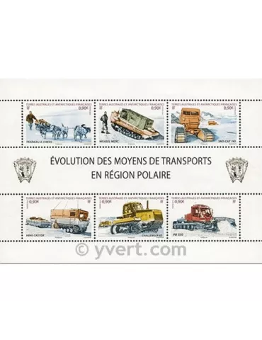 n° 560/565 -  Timbre TAAF Poste 2