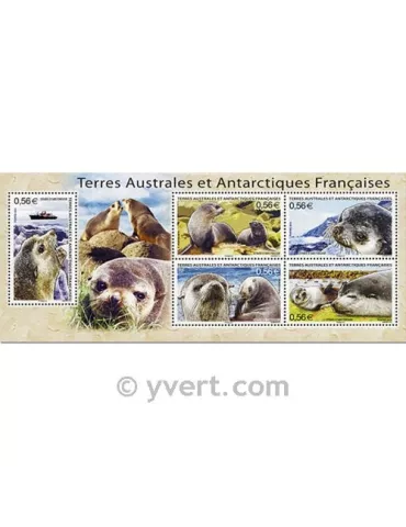 n° 566/570 -  Timbre TAAF Poste 2