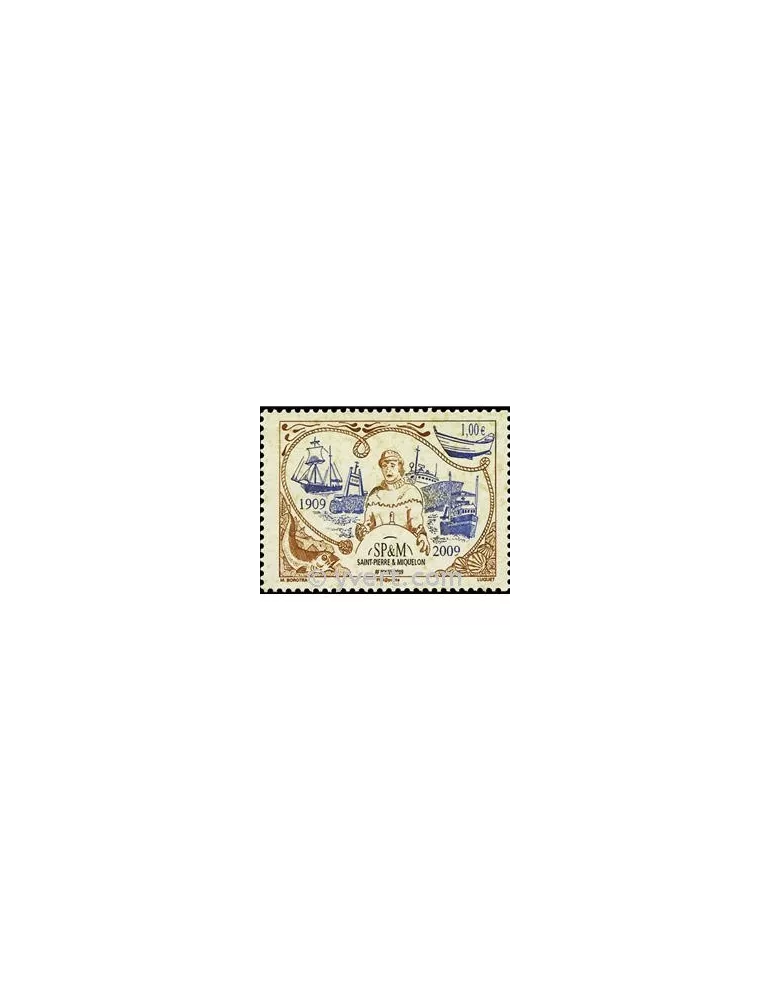 n° 956 -  Timbre Saint-Pierre et Miquelon Poste